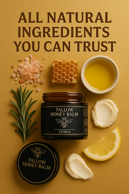 Tallōux™ - Organic Grass-Fed Beef Tallow Balm